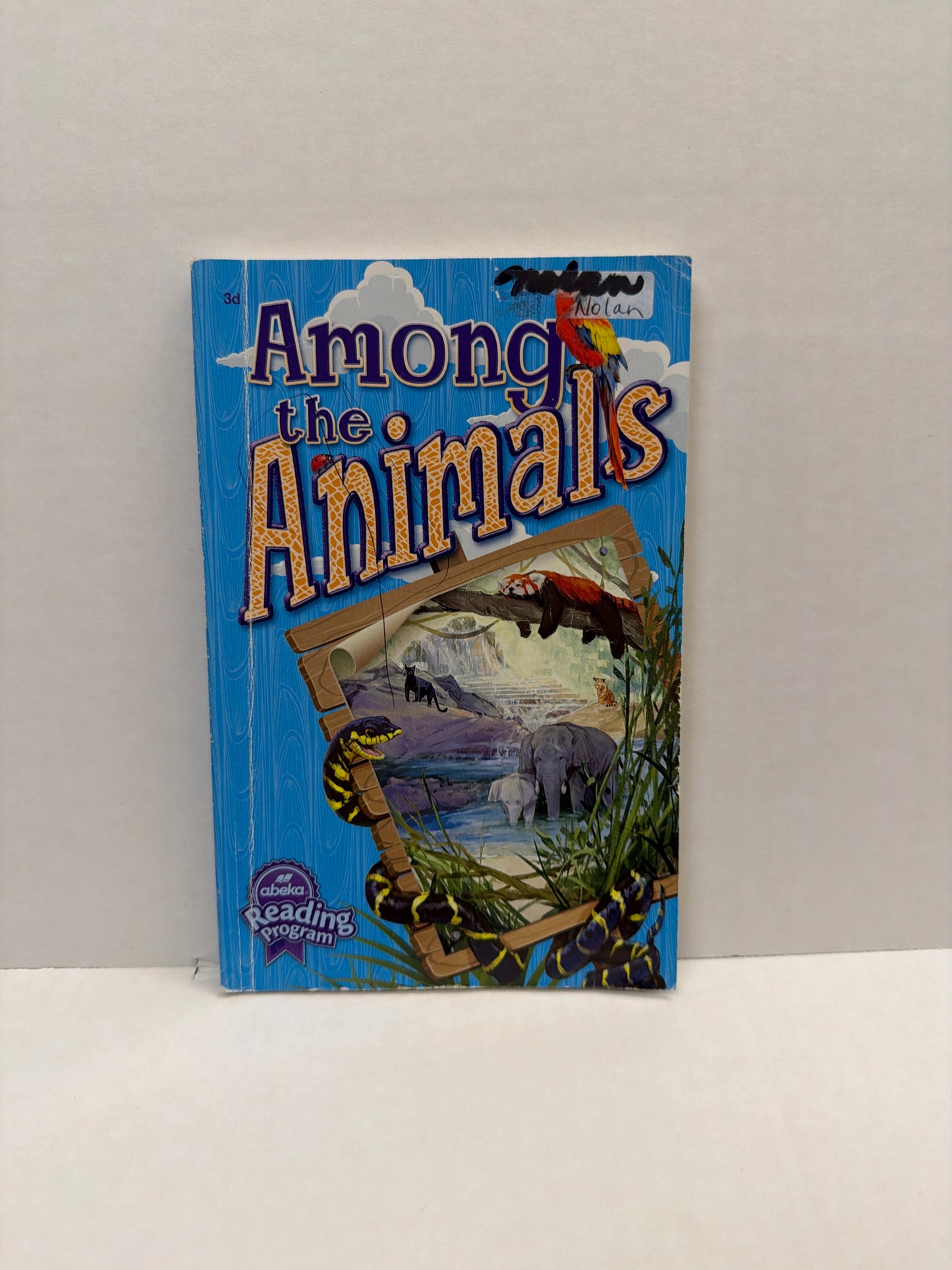 Among the Animals Abeka Reader  Pre-Owned 3rd Grade Reading Textbooks