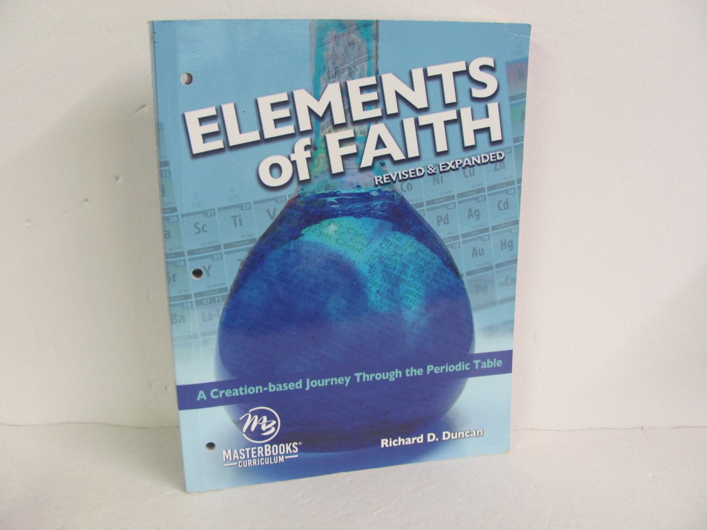 Elements of Faith Master Books Pre-Owned Duncan Middle School Science Textbooks
