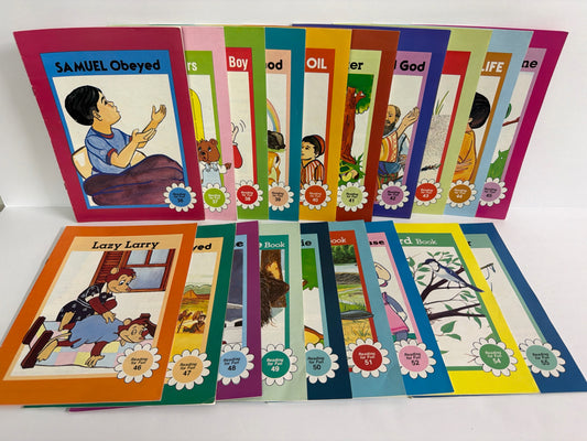 Reading for Fun Abeka Set  Pre-Owned Kindergarten Reading Textbooks