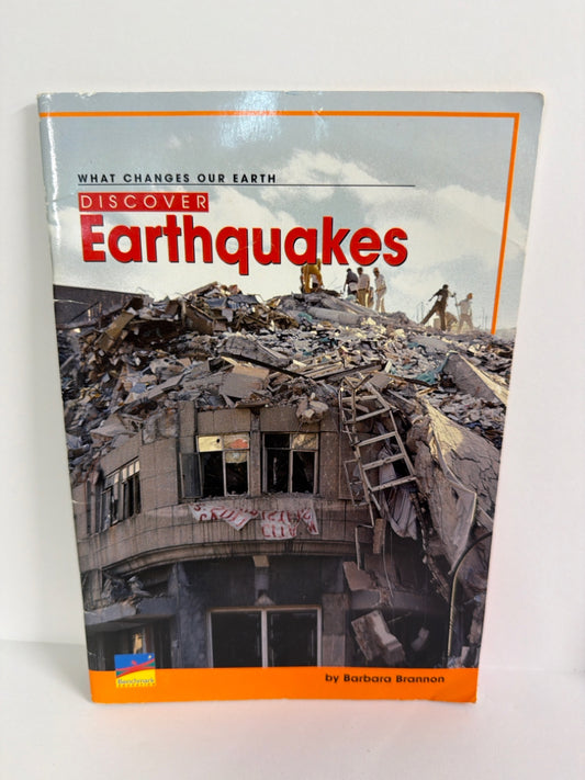 Discover Earthquakes Benchmark Pre-Owned Barbara Brannon Earth/Nature Books