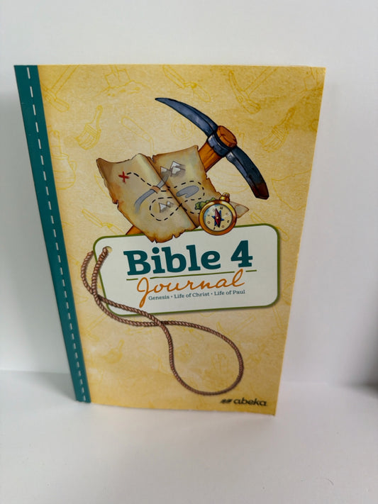 Bible 4 Abeka Journal  Pre-Owned 4th Grade Bible Textbooks