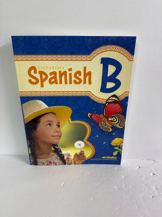 Elementary Spanish B Abeka Student Book Pre-Owned Elementary Spanish
