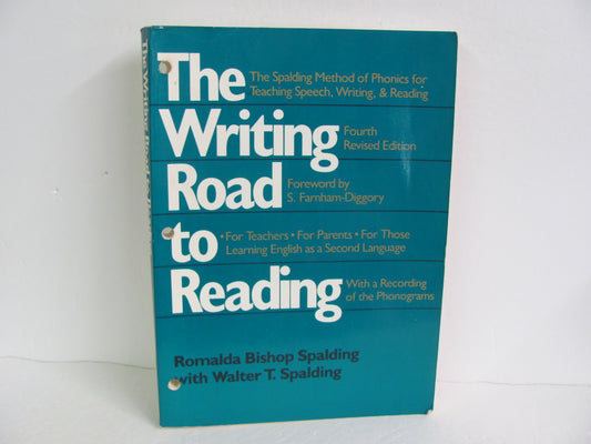 The Writing Road to Reading Quill Pre-Owned Spalding Reading Textbooks