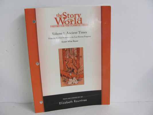 The Story of the World Vol 1 Peace Hill Tests  Pre-Owned History Textbooks