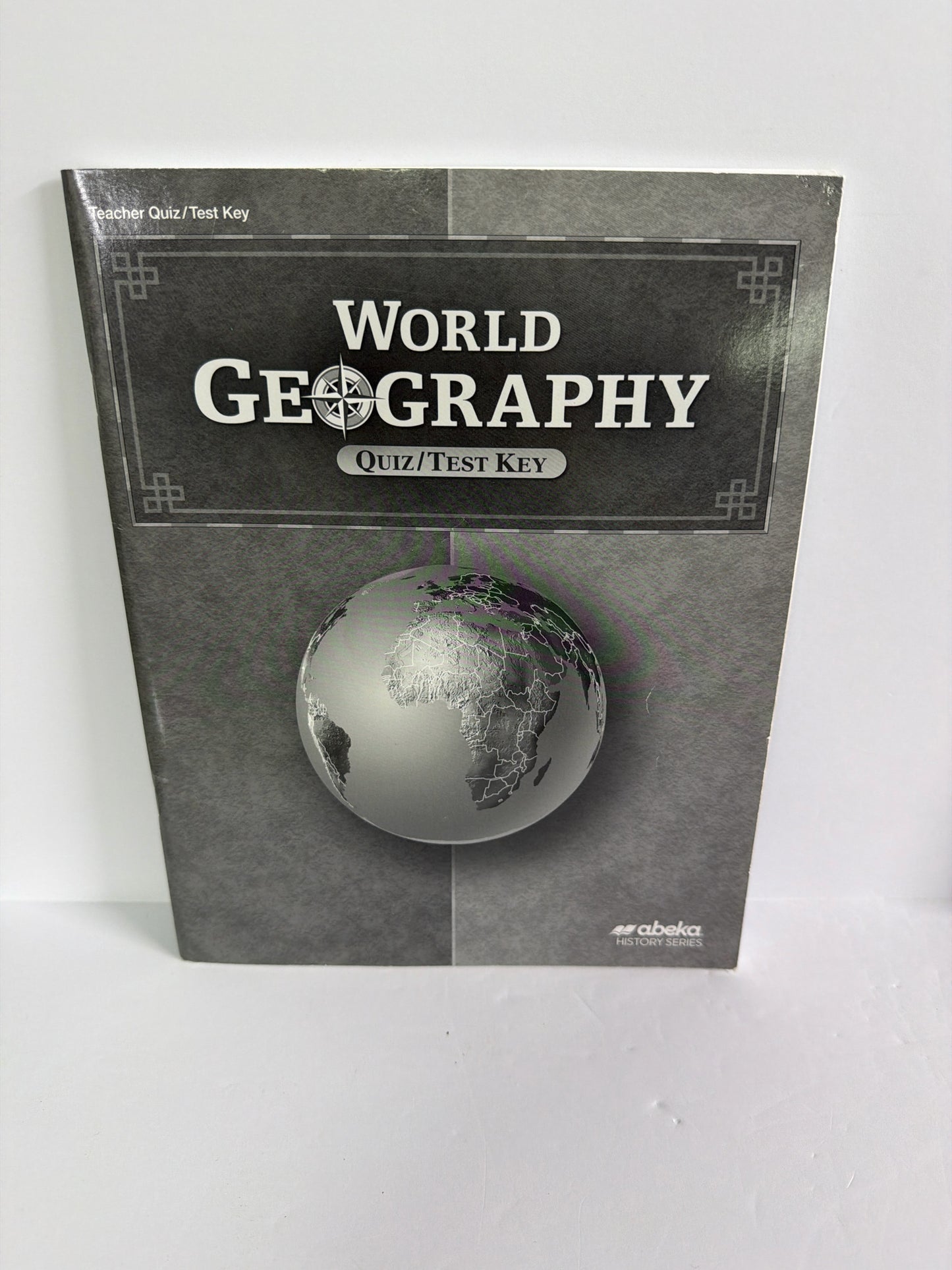 World Geography Abeka Quiz/Test Key  Pre-Owned 9th Grade History Textbooks