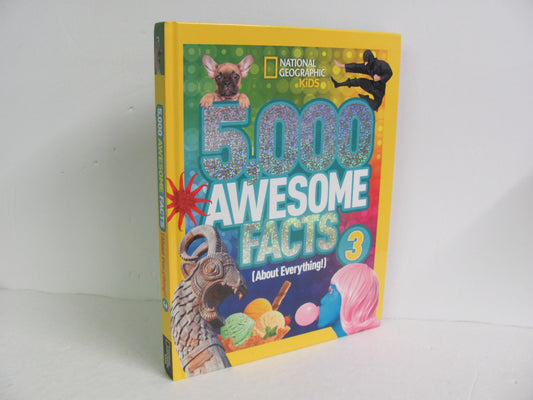 5000 Awesome Facts National Geographic Pre-Owned Science Textbooks