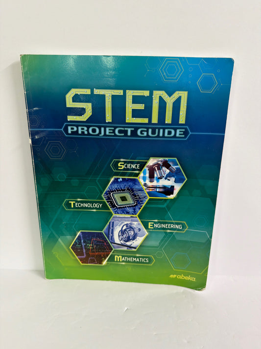 Stem Project Guide Abeka Guide  Pre-Owned 9th Grade Science Textbooks
