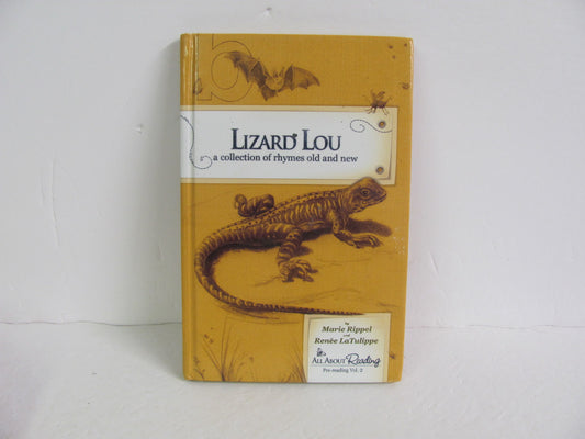 Lizard Lou All About Reading Student Book Pre-Owned Rippel Reading Textbooks