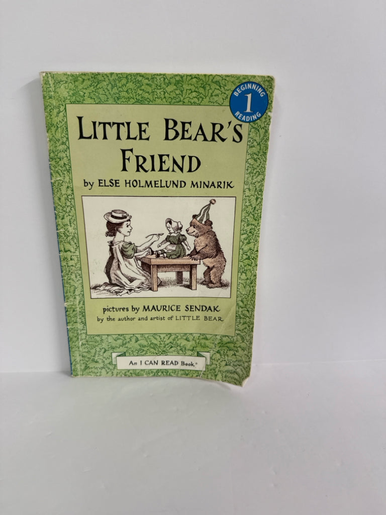 Little Bear's Friend Else Holmelund Minarik Harper Trophy Phonics Readers