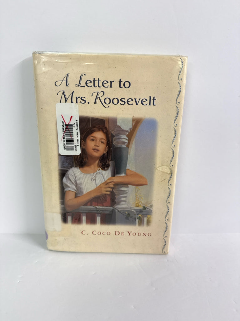 A Letter to Mrs. Roosevelt Delacorte Press Pre-Owned Fiction Books
