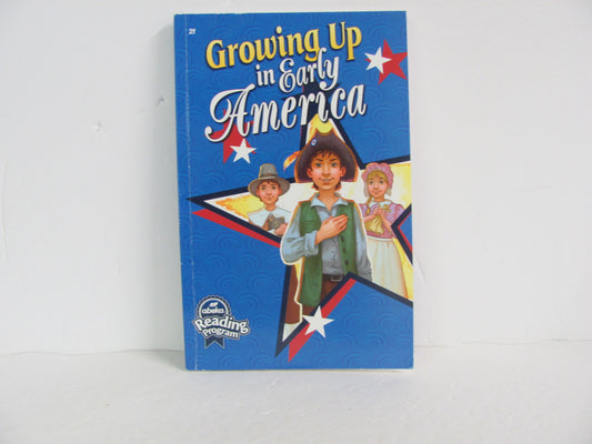 Growing Up in Early America Abeka Reader  Pre-Owned Elementary Reading Textbooks