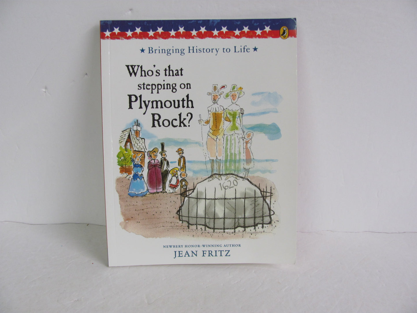 Who's That Stepping on Plymouth Rock  Puffin Pre-Owned American History Books