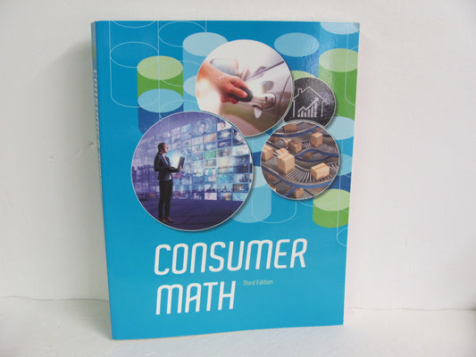 Consumer Math BJU Press Student Book Pre-Owned High School Mathematics Textbooks