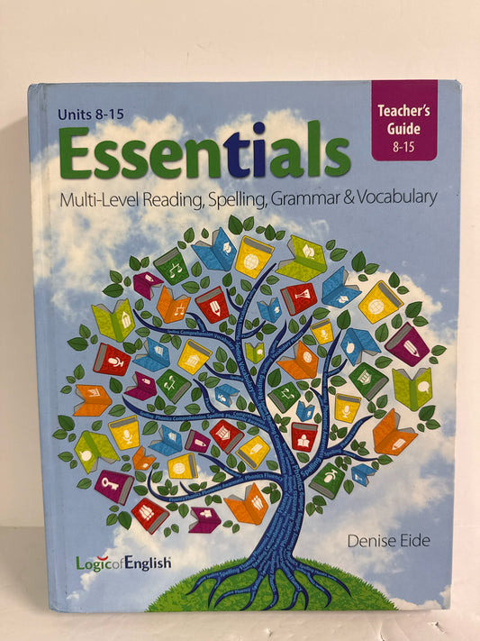 Essentials Logic of English Teacher Guide  Pre-Owned Language Textbooks