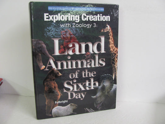 Exploring Creation with Zoology 3 Apologia Fulbright Science Textbooks