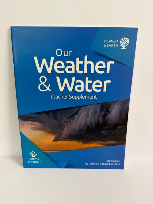 Our Weather & Water Answers in Genesis Supplement Pre-Owned Science Textbooks