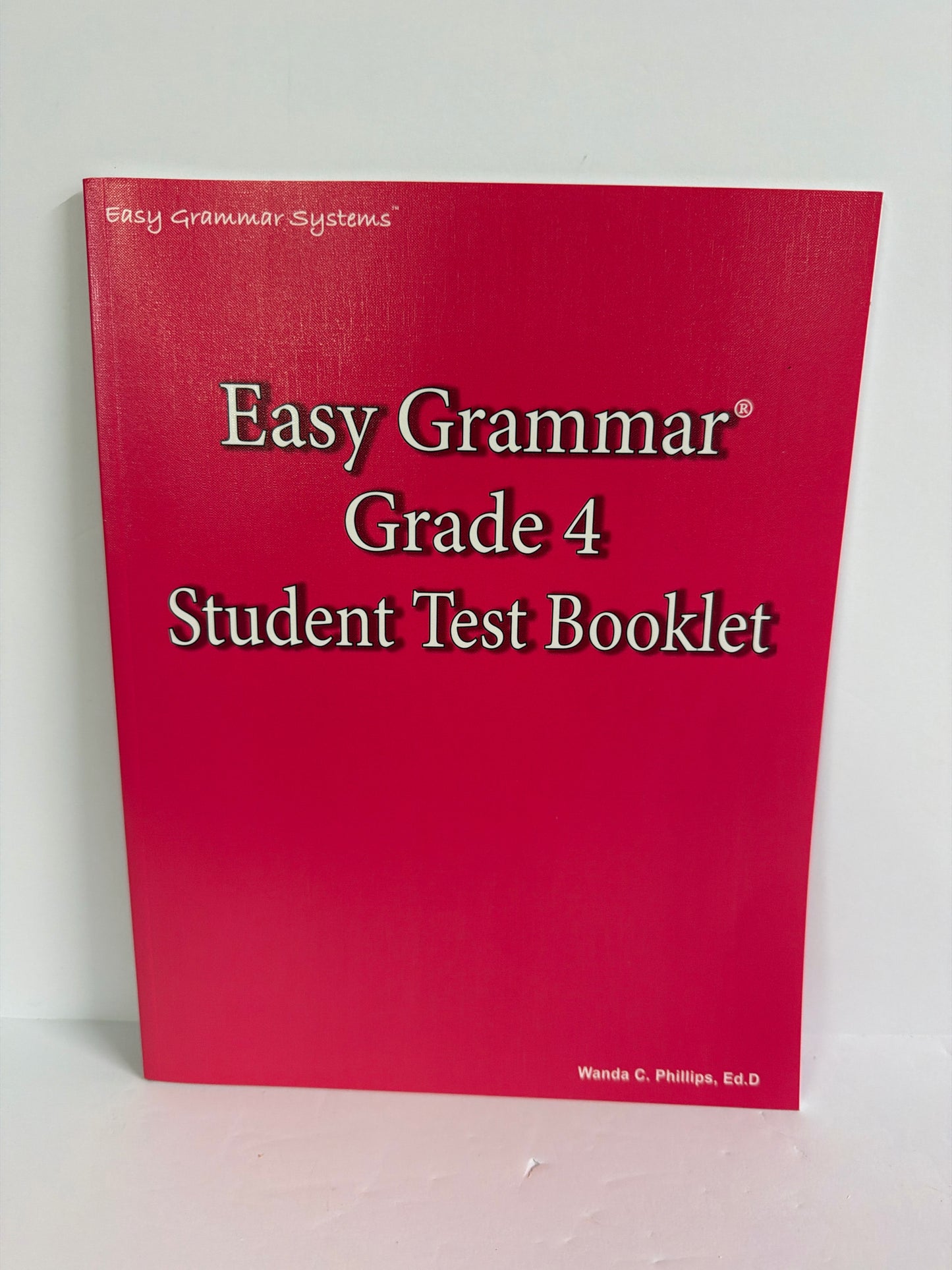 Easy Grammar 4 Easy Grammar Test Booklet Pre-Owned 4th Grade Grammar Books