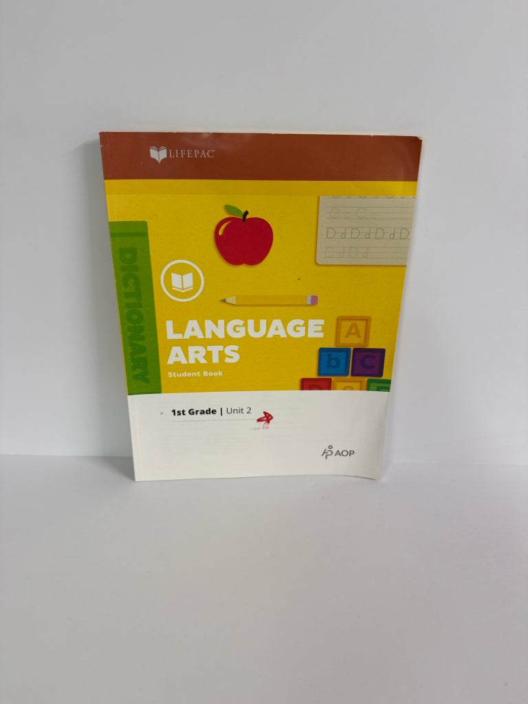 Language Arts Alpha Omega Lifepac Pre-Owned 1st Grade Language Textbooks