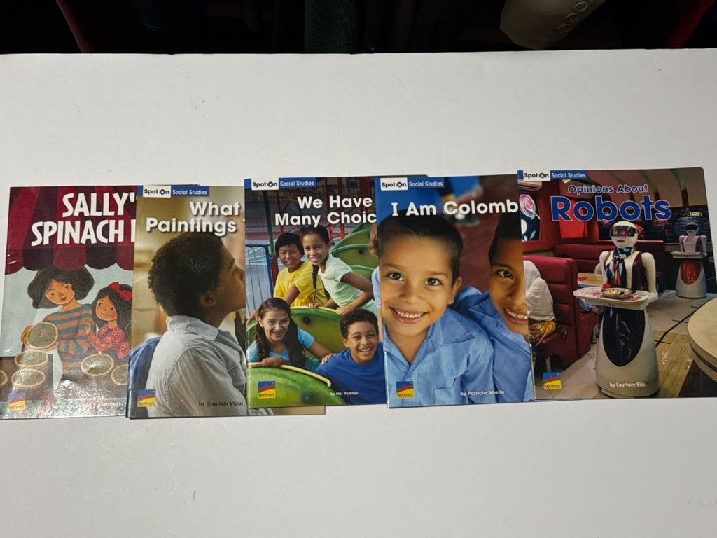 Spot On Social Studies Benchmark Set  Pre-Owned Elementary Reading Textbooks