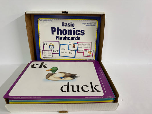 Basic Phonics Flashcards Abeka Flashcards Pre-Owned Language Textbooks