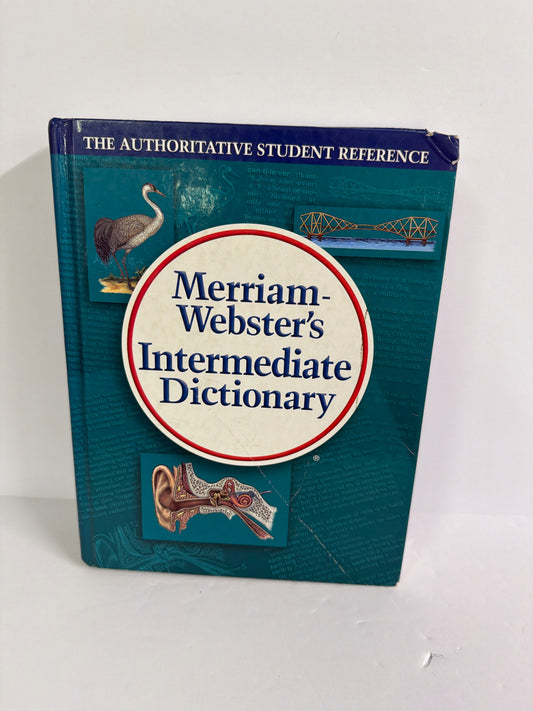 Merriam Webster's Intermediate Dict Merriam Webster Pre-Owned Reference Books