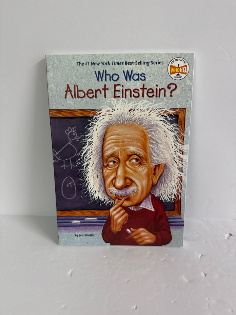Who Was Albert Einstein? Brallier WHOHQ Juvenile Books