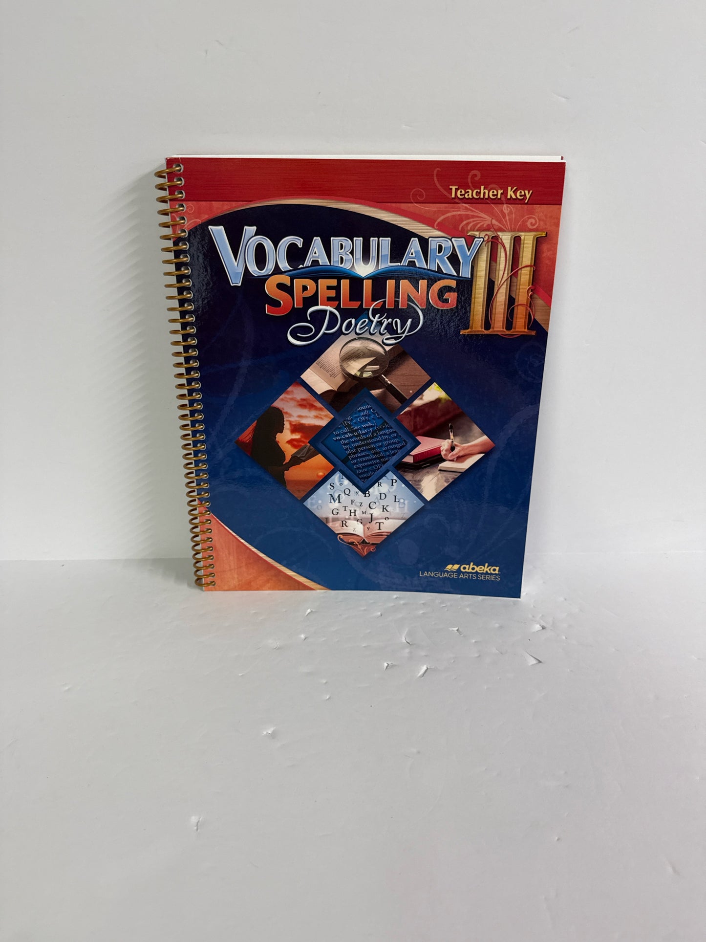 Vocabulary Spelling Poetry III Abeka Teacher Key  Pre-Owned Language Textbooks