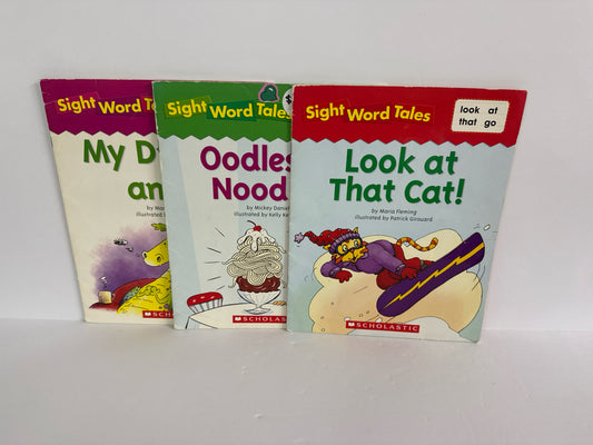 Sight Word Tales Scholastic Set  Pre-Owned Elementary Reading Textbooks