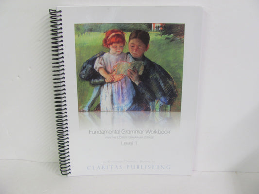 Fundamental Grammar Workbook Claritas Publishing 1st Grade Language Textbooks
