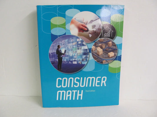 Consumer Math BJU Press Student Book Pre-Owned High School Mathematics Textbooks