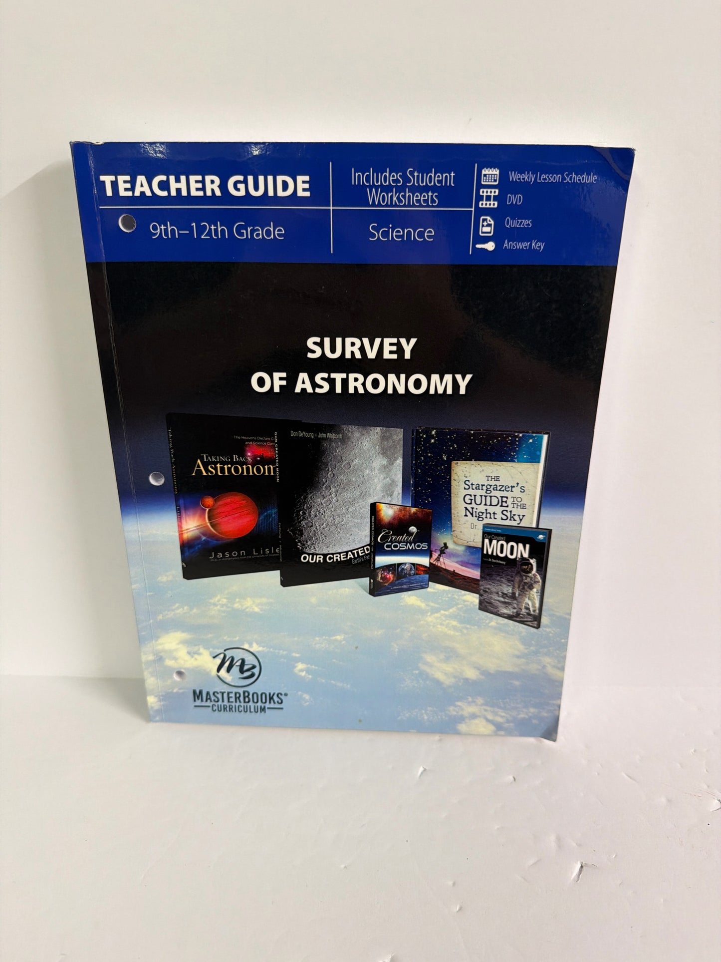 Survey of Astronomy MasterBooks Teacher Guide  Pre-Owned Math, History & Science