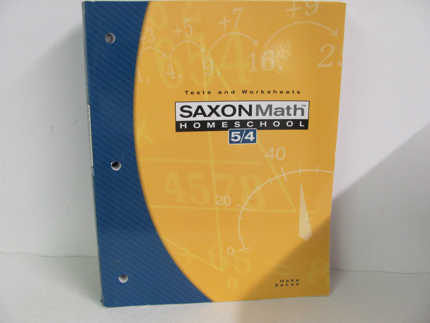 Math 54 Saxon Tests  Pre-Owned 4th Grade Mathematics Textbooks