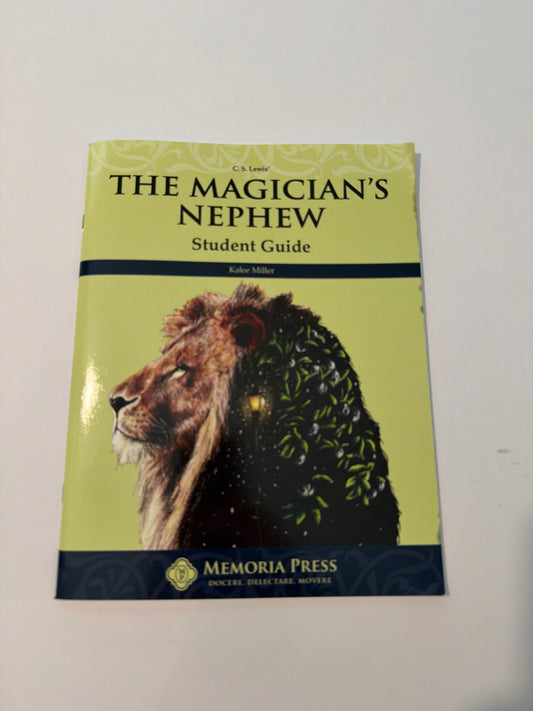 The Magician's Nephew- Memoria Press Student Guide Pre-Owned Miller Literature