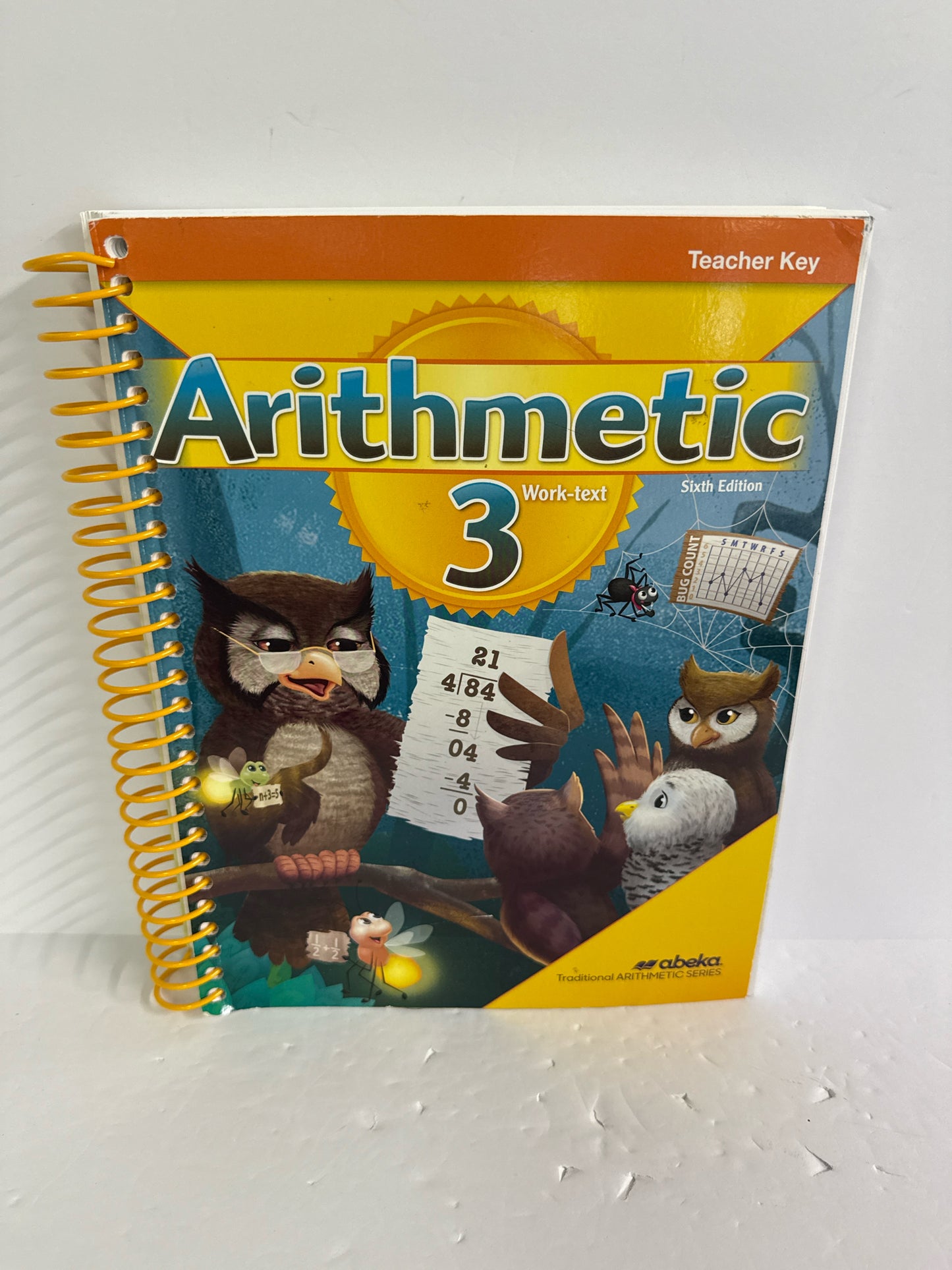 Arithmetic 3 Abeka Teacher Key  Pre-Owned 3rd Grade Mathematics Textbooks