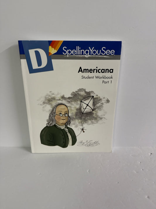 Americana Spelling You See Student Workbook Pre-Owned Language Textbooks
