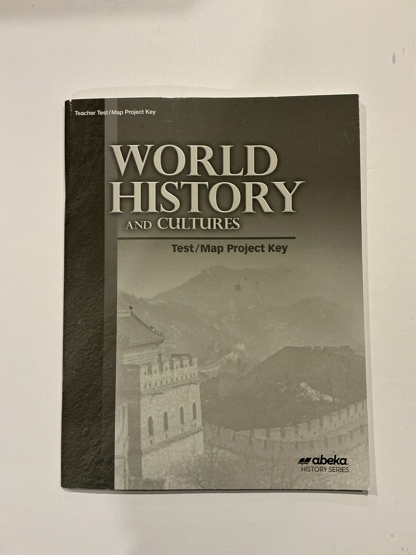 World History and Cultures  Abeka Teacher Key  Pre-Owned World History Books