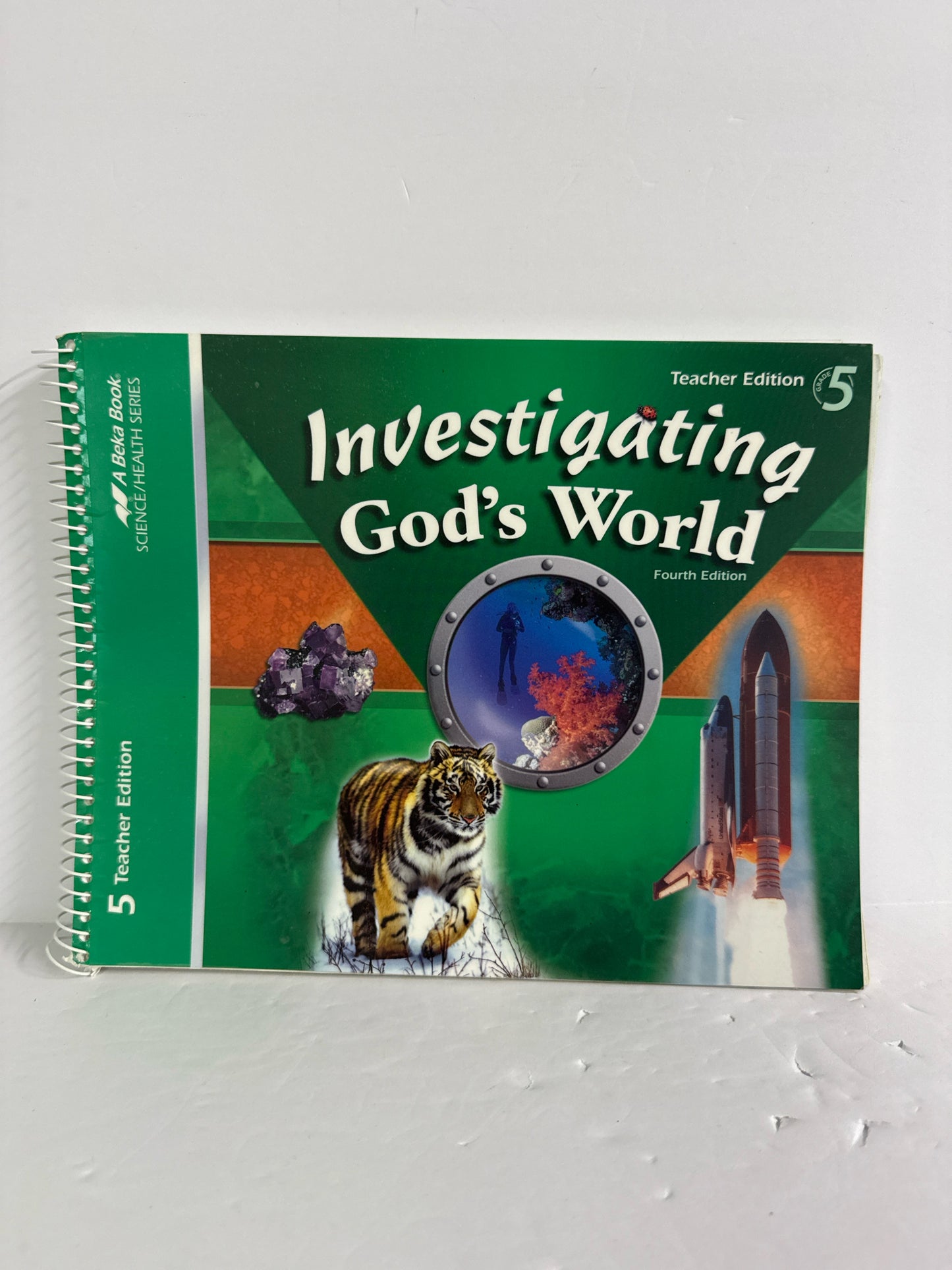 Investigating God's World Abeka Teacher Edition  Pre-Owned Science Textbooks