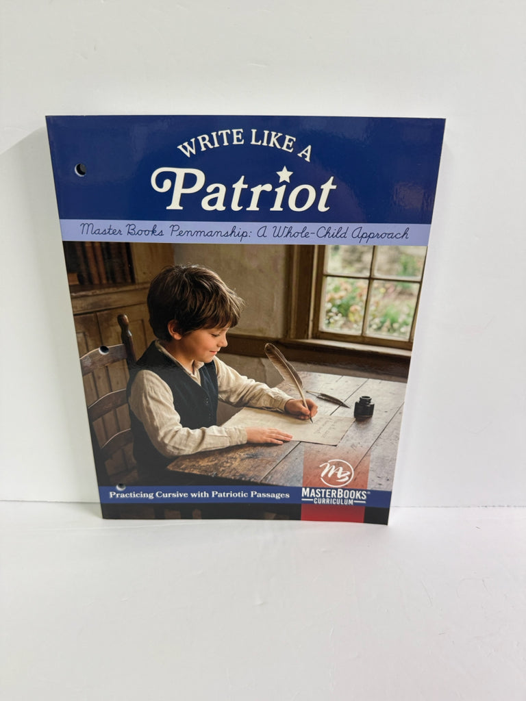 Write Like a Patriot MasterBooks Student Workbook Pre-Owned Elementary Language