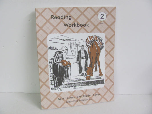 Reading Workbook Rod & Staff Workbook  Pre-Owned 2nd Grade Reading Textbooks