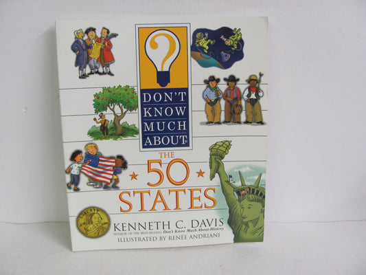 Don't Know Much About The 50 States Haper Trophy Pre-Owned State History Books