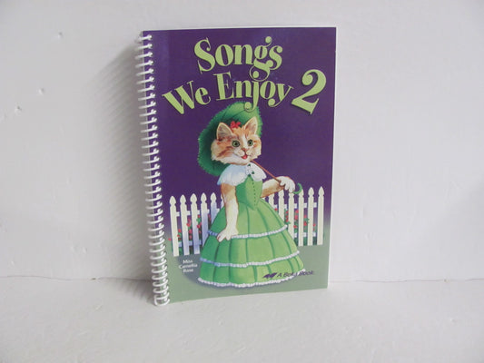 Songs We Enjoy 2 Abeka Student Book Pre-Owned 2nd Grade Music Education Books