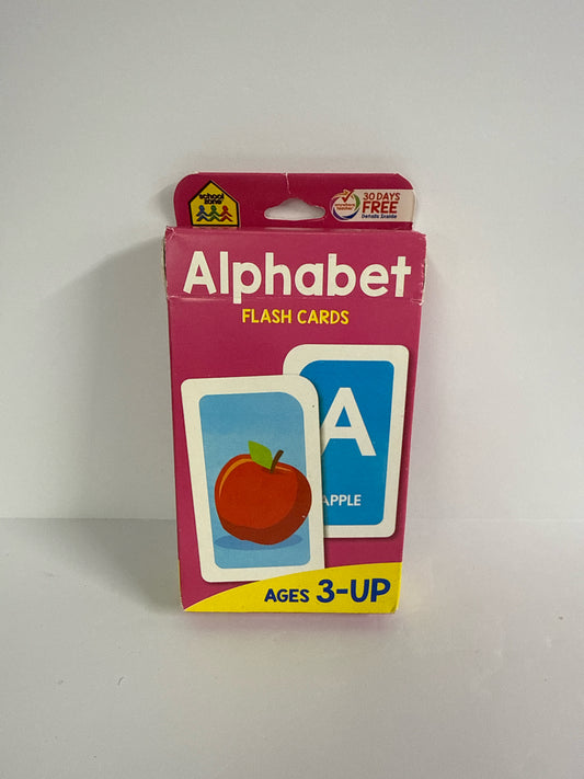 Alphabet Flaschcards School Zone Flashcards Pre-Owned Preschool Phonics