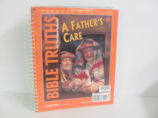 A Father's Care BJU Press Teacher Edition  Pre-Owned 1st Grade Bible Textbooks