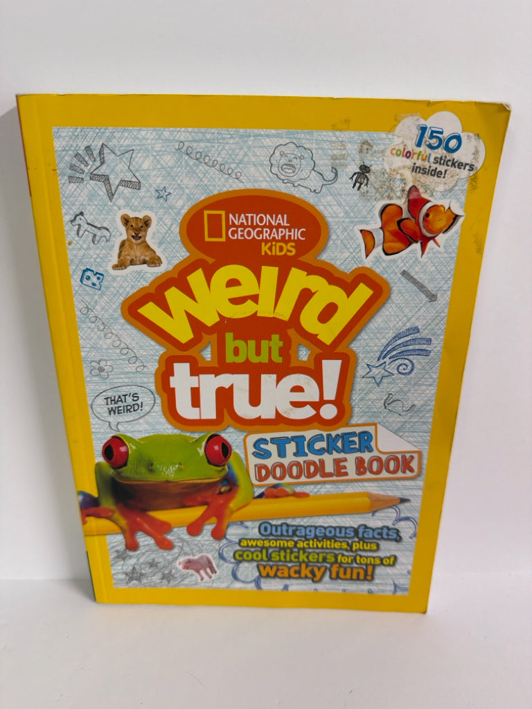 Weird But True National Geographic Kids Workbook  Pre-Owned Science Textbooks