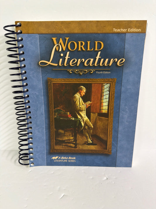 World Literature Abeka Teacher Edition  Pre-Owned Language Arts