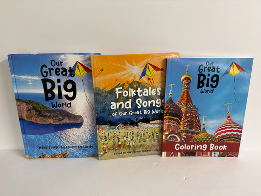 Our Great Big World Notgrass Set  Pre-Owned Elementary Geography Books