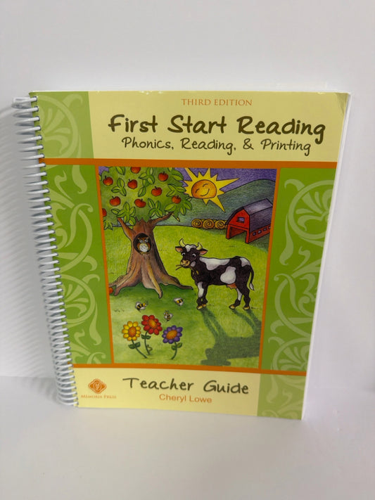 First Start Reading Memoria Press Teacher Guide  Pre-Owned Memoria Press