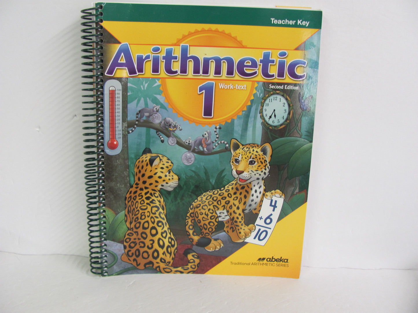 Arithmetic 1 Abeka Teacher Key  Pre-Owned 1st Grade Mathematics Textbooks