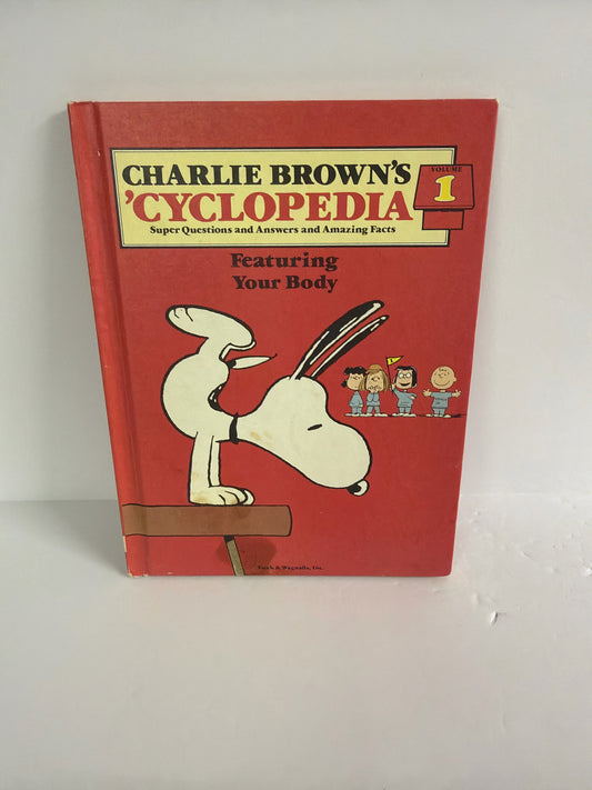 Charlie Brown's 'Cyclopedia Vol. 1 Funk & Wagnalls Pre-Owned Children's Books
