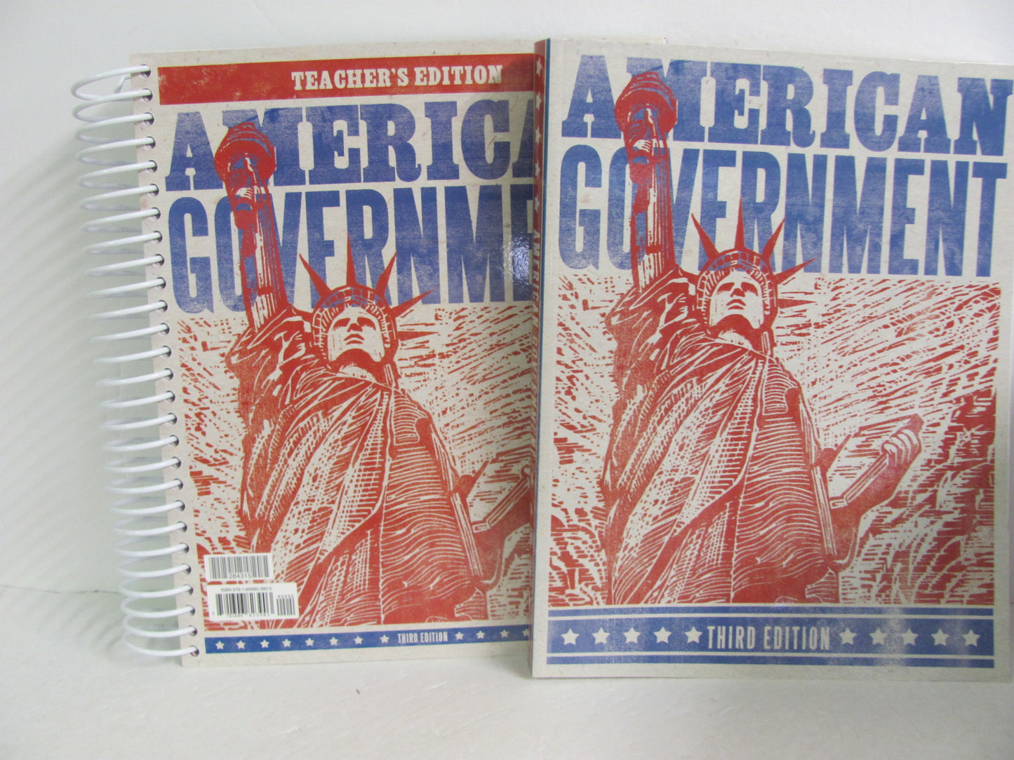 American Government BJU Press Set  Pre-Owned 12th Grade History Textbooks
